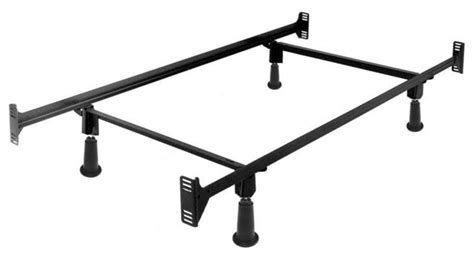 high rise metal bed frame with headboard brackets|attachable headboard to metal frame.